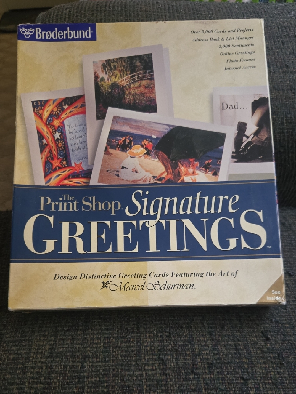 Vintage Broderbund: The Print Shop Signature Greetings Software